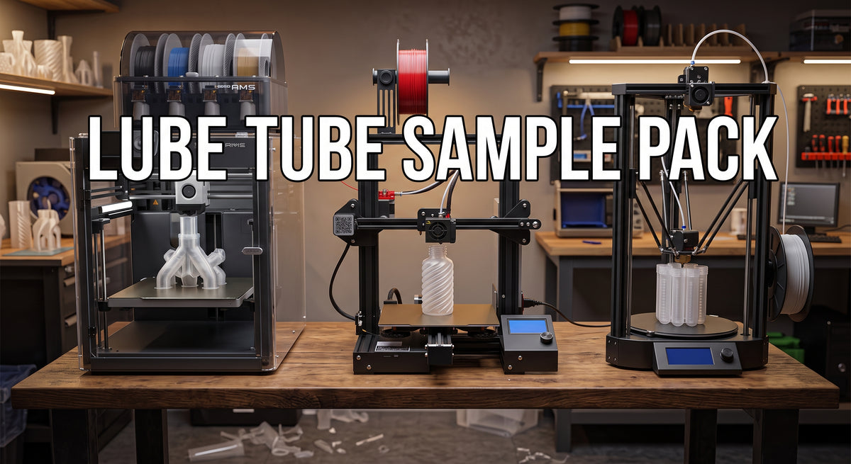 Lube Tube 3D Sampler Pack